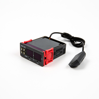 KUONGSHUN Vente en gros STC-3028 DC12V Contrôleur de température et d'humidité à double affichage et double température réglable avec câble de 1 m