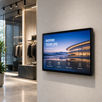 Affichage numérique mural AIYOS haute performance RK3588 Android 23,8 pouces, alimenté par batterie, écran tactile PCAP