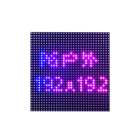 Affichage LED mobile Panneau d'affichage transparent P3 P4 P5 P6 Panneaux LED HD Écran d'affichage LED transparent pliable