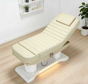 Electric Beauty Bed for Eyelash and Facial Care, <b>Adjustable</b> Leather High-end Sponge Embroidery Bed - Product Image 5