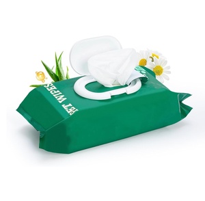 Toallitas Húmedas Hipoalergénicas para Mascotas, Toallitas <span class=keywords><strong>de</strong></span> Limpieza e Hidratación para Patas, Trasero, Orejas y Ojos <span class=keywords><strong>de</strong></span> Perros - Product Image 6