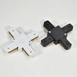 Nouvelle Surface moderne <span class=keywords><strong>plafond</strong></span> encastré Commercial 2 fils I connecteurs système de Rail linéaire accessoires éclairage Gu10 <span class=keywords><strong>Spot</strong></span> Track Light - Product Image 4