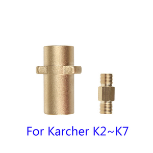 Adaptador Amarillo de Latón ROUE para Pistola Generadora de Espuma, Herramienta de Limpieza de Autos con Espuma de Jabón, Compatible con Lavadoras a Presión K2-K7 - Product Image 2