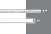 Diffuseur de bande d'extrusion en plastique LED, PC flexible, noir marbré, opale, plusieurs couleurs, abat-jour de canal, lumière linéaire, couverture