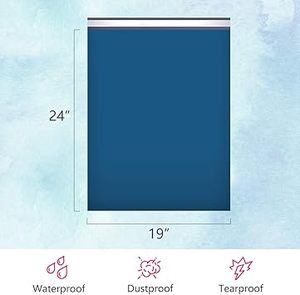 Huamaohengchun 19x24 Inch Navy Blue 50 Pack Poly Bubble Strong Thick Eco-Friendly Waterproof Tear Proof Self Seal Mailing - Product Image 2