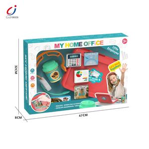 Chengji enfants <span class=keywords><strong>jeux</strong></span> de rôle simulation en plastique ordinateur tissu applications jouets ensemble début éducatif ordinateur portable <span class=keywords><strong>pour</strong></span> enfants - Product Image 6