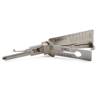 Herramientas de Cerrajería Lishi 2 en 1 KW5 KW1 R52 SC1 SC4 SC20 M1 MS2 AM5 R52L para Cerraduras Civiles de Puertas de Hogar