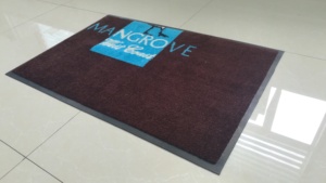 Tapis d'entrée imprimé avec logo, antidérapant, imperméable, durable, résistant à l'usure, pour atelier, usine, intérieur industriel - Product Image 3