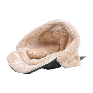 도매 남녀공용 러시아 트루퍼 그린 귀마개 방한모 맞춤 자수 로고 에비에이터 트래퍼 햇 - Product Image 4