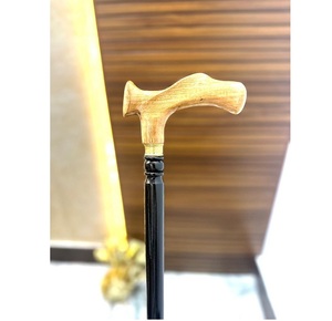 Canne de marche élégante en laiton au look antique, pliable, faite à la main, accessoire décoratif pour collection et décoration - Product Image 2