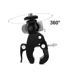 Soporte de Manillar para Bicicleta y Motocicleta HONGDAK para GoPro Hero 11 10 9, Accesorio para Cámara de Acción <span class=keywords><strong>Go</strong></span> <span class=keywords><strong>Pro</strong></span> <span class=keywords><strong>7</strong></span> 6 Insta 360 - Product Image 4