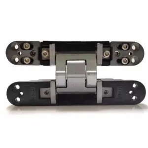 Engsel Pintu Tersembunyi 3D Tipe Baru yang Dapat Disesuaikan, Terbuat dari Paduan Seng yang Tahan Lama dengan Pembukaan 180 Derajat - Product Image 1