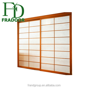Casa Interior japonés <span class=keywords><strong>tipo</strong></span> Shoji plegable puertas de madera de acordeón - Product Image 5