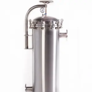 LTANK High Filtration Efficiency Liquid Filtration Stainless Steel Bag Filter Housing