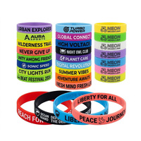 Nouveaux bracelets en silicone personnalisés de haute qualité, imprimés, gaufrés et embossés, bracelets en caoutchouc tendance, bracelets en silicone.