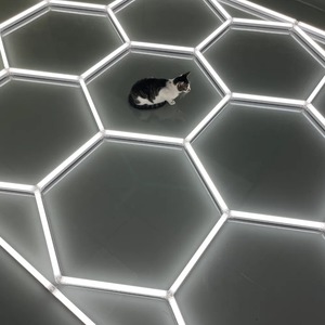 Oem Odm Led Hexa โคมไฟแผงสมาร์ทไฟ LED หกเหลี่ยม Rgbic โมดูลาร์เกม DIY ตกแต่ง <span class=keywords><strong>Alexa</strong></span> Google ประกอบสร้างสรรค์ไฟ - Product Image 2