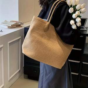 กระเป๋าถือสะพายข้างสไตล์โบฮีเมียนสำหรับผู้หญิง ปี 2026 สายโซ่แบบซิป ฝาปิดสองชั้น ใหม่ล่าสุดสำหรับฤดูร้อน กระเป๋าสะพายไหล่ไปทะเล - Product Image 4