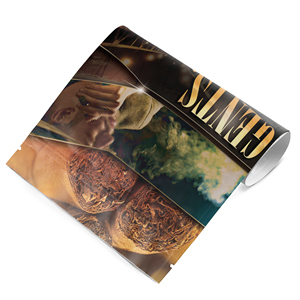 Gravure Printed Moisture Proof Resealable Ziplock Plastic Smoking Tobacco Cigar Wraps Leaf Storage <b>Packaging</b> <b>Bag</b> - Product Image 4