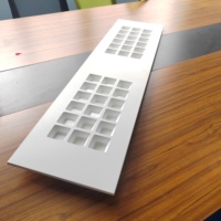 Panneau lumineux encastré modulaire