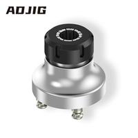 Mandrin à changement rapide ER40 à point zéro TS52-ER40 3-26mm pour barres rondes, fixation en acier inoxydable trempé CNC