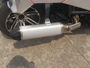 Triciclo da Corsa T-Rex per Adulti Colore Argento Fantasia a Telaio Aperto 350cc a Benzina con 3 Ruote e Retromarcia per Passeggero - Product Image 4
