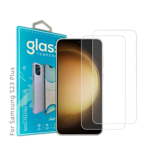 ขายร้อน2.5D กระจกนิรภัยสำหรับ <span class=keywords><strong>Samsung</strong></span> Galaxy S21 S22 S23 Plus S23ป้องกันกระจก<span class=keywords><strong>หน้า</strong></span><span class=keywords><strong>จอ</strong></span>ด้าน<span class=keywords><strong>หน้า</strong></span> - Product Image 1