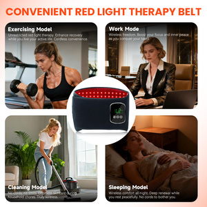 <span class=keywords><strong>Ceinture</strong></span> de soutien de taille de thérapie par la lumière rouge en néoprène personnalisable 660nm 850nm contrôleur de batterie LED enveloppe réglable - Product Image 6