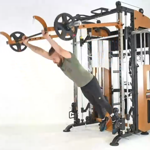 Machines d'équipement de gymnastique chargées par plaque Brightway Power Squat Rack Foic Jemmy Smith Mutli Function Gym Station Smith machine - Product Image 2