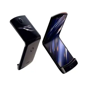 Ponsel flip Motorola Razr 2019 asli, 6 + 128gb hanya mendukung pembuka kunci eSIM versi komunikasi Global ponsel bekas