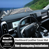 Tappetino Antiscivolo in Pelle per Cruscotto Auto, Accessori Interni per Jetour T2 Traveler, Vendita all'Ingrosso, Accettiamo LCL e FCL