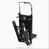 Carretilla Eléctrica para Subir Escaleras, Resistente, con Capacidad de Carga de 200 kg, con Orugas, Cumple con la Normativa CE