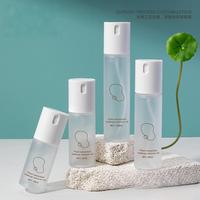 En stock – Flacon pulvérisateur transparent avec interrupteur gauche/droite, pour eau, huile, gel, usage cosmétique, tête de pulvérisation rotative, PETG 50/60/80/100ml