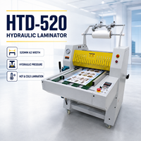 Machine à laminer hydraulique semi-automatique HTD-520 520 mm A2 pour les ateliers d'impression numérique