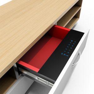 Vente en gros de meubles de maison modernes armoire à empreintes digitales avec mot de passe et casier secret armoire en métal à tiroir à bijoux cachée - Product Image 3