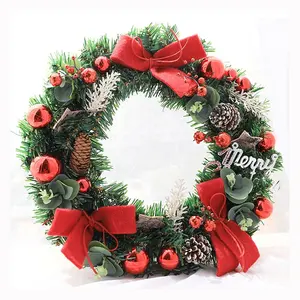 OEM Cheap Price Christmas Wreath Artificial Christmas Wreaths Garland