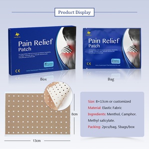 Parche Corporal Calmante de Curaciones Tradicionales Chinas Ecológicas para el Dolor Muscular, Suministro a Largo Plazo, Tamaño Personalizado - Product Image 3