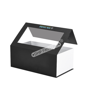 Custom Premium Toy Packaging <b>Box</b> Rigid Gray Board <b>Black</b> Magnetic Closure <b>Box</b> Paper Rigid Cardboard EVA Insert Doosverpakking - Product Image 2