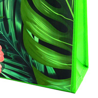 Sac non tissé laminé, sac non tissé à couture écologique, sac à provisions non tissé écologique