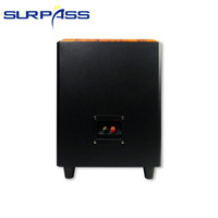 Subwoofer passif PSH10 de 10 pouces, haut-parleur audio HiFi pour home cinéma, 100W 6Ohm, subwoofer en bois pour système audio domestique