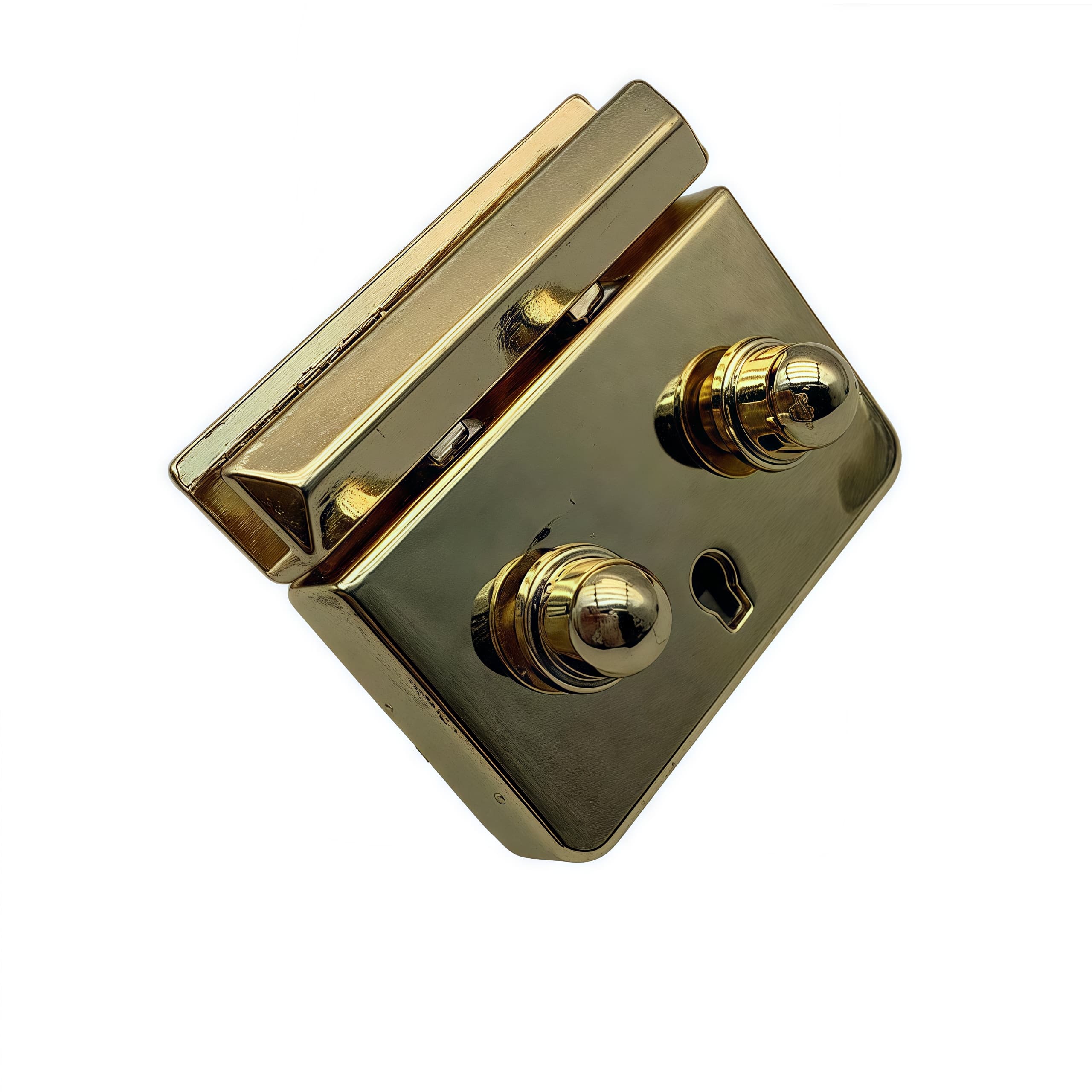 bag hardware double hole turn lock