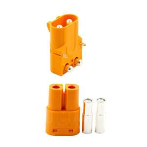 Conector de Bloqueo Horizontal para Montaje en PCB Amass LCB40PW-M LCB40-F, Enchufe de Cobre de Alta Corriente de 52A para Batería LiPo - Product Image 5