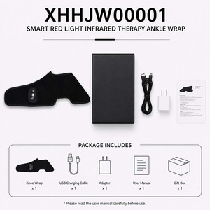 Ceinture de thérapie par lumière rouge sans fil la plus récente 2026, rechargeable, 660nm 850nm, enveloppement de thérapie par infrarouge proche pour le soulagement des douleurs aux pieds et aux chevilles - Product Image 5