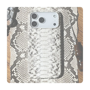 <span class=keywords><strong>เคส</strong></span>หนังงู<span class=keywords><strong>แท้</strong></span>สุดหรู ดีไซน์ใหม่ล่าสุด คุณภาพเยี่ยม สำหรับ iPhone 17 Pro 17 Pro Max พร้อมแม่เหล็ก - Product Image 2