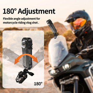 Soporte de cámara con clip para parabrisas de motocicleta, abrazadera de liberación rápida para parabrisas de moto para <span class=keywords><strong>DJI</strong></span> <span class=keywords><strong>Osmo</strong></span> <span class=keywords><strong>Action</strong></span> 6 5 4 /<span class=keywords><strong>Osmo</strong></span> Nano/<span class=keywords><strong>Osmo</strong></span> 360 - Product Image 4