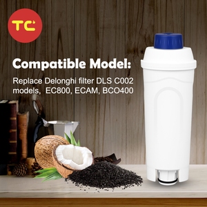 Reemplazo de filtro de agua DLSC002 para filtro de máquina de café Delonghis para De'longhis Magnifica Evo , ETAM, Bco410/420, Ec680/800 - Product Image 6