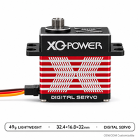 Servomoteur sans noyau XQ-S8215D 15kg, étanche, haute vitesse, numérique, engrenage en acier inoxydable, boîtier en aluminium, 8.4V, pour hélicoptère RC