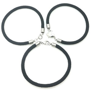 <b>Red</b> Rope <b>Bracelet</b> Stainless Steel Chain Unisex Couple Jewelry Gift Fashion Charm <b>Bracelets</b> - Product Image 4
