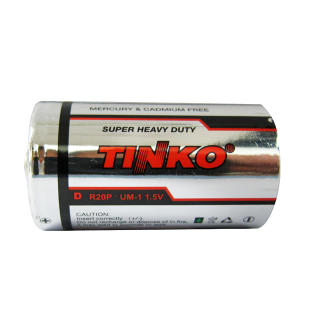 Hot Popular OEM d Size R20p Battery Super Heavy Duty Carbon Zinc 1.5v Battery