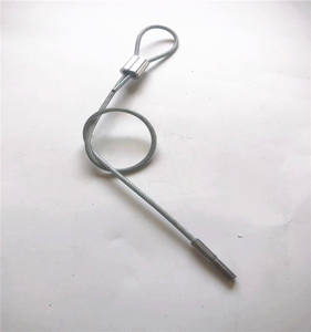 מתח גבוה חוט פלדה חבל הרמת ציוד חם מכירה חם בניית שקעים מתנודות תליון sae1008 ריתוך חיתוך - Product Image 6