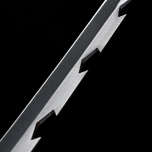 ดาบของเล่นสังหารปีศาจดาบ hashibira inosuke <span class=keywords><strong>nichirin</strong></span> ดาบคาตานะงานฝีมือดาบซามูไร104ซม. - Product Image 4